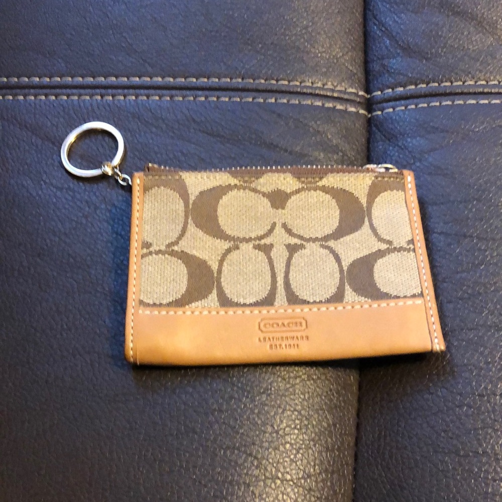 Authentic Coach key chain